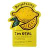 Тони Моли Одноразовая осветляющая маска для лица с экстрактом лимона 21 мл (Tony Moly, I am real) фото 1