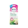 Восковые полоски c маслом ши для чувствительных участков тела лицо серии Naturals Easy Gel-wax 20 шт