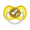 Канпол Пустышка круглая латексная, 6-18 Space, цвет: желтый, 1 шт (Canpol, Space) фото 2