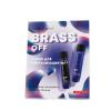 Подароный набор Brass Off для создания холодного оттенка блонд: шампунь 300 мл + кондиционер 300 мл