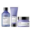 Набор Blondifier Gloss для осветленных и мелированных волос: Шампунь, 300 мл + Кондиционер, 300 мл + Маска, 250 мл