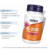 Нау Фудс Натуральный витамин Е-200, 100 капсул (Now Foods, Витамины и минералы) фото 2