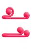 Снейл Вибромассажер для двойной стимуляции Vibe, розовый (Snail, ) фото 2