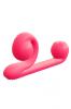 Снейл Вибромассажер для двойной стимуляции Vibe, розовый (Snail, ) фото 6