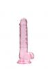 Шотс Фаллоимитатор 18 см Realistic Dildo With Balls, розовый (Shots, ) фото 2