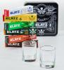 Клатц Набор (зубная паста для мужчин 6 вкусов + стеклянный бокал для виски 2 шт) (Klatz, Brutal Only) фото 6