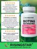 Рисингстар Биотин и фолиевая кислота с омега-3 1620 мг, 60 капсул (Risingstar, ) фото 9