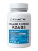 Рисингстар Комплекс витаминов K2 & D3 "Двойной эффект" 330 мг, 60 капсул (Risingstar, ) фото 1