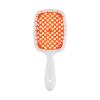 Щетка Superbrush The Original для волос, белая с коралловым, 20,3 x 8,5 x 3,1 см