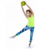  Мяч для фитнеса, йоги и пилатеса "Фитбол", салатовый, диаметр 25 см (Bradex, ) фото 3