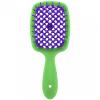 Щетка Superbrush малая зелено-фиолетовая, 17,5 х 7 х 3 см