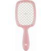 Щетка Superbrush малая розово-белая, 17,5 х 7 х 3 см