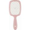 Щетка Superbrush малая нежно-розовая с белым, 17,5 х 7 х 3 см