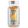Элемакс Детский комплекс Omega-3 Kids с витаминами Е и Д и вкусом апельсина, 90 жевательных капсул (Elemax, ) фото 1