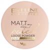 Эвелин Косметикс Транспарентная матирующая пудра с шелком Matt My Day Loose Powder персик, 6 г (Eveline Cosmetics, Декоративная косметика) фото 1