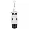  Детская электрическая звуковая зубная щетка RL 025 Baby Panda 1+, чёрная (REVYLINE, Электрические зубные щетки) фото 2