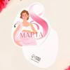 Открытка формовая «8 марта», 5 x 8 см