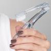  Зубная щетка складная S 4000 Travel Glass голубая, мягкая (REVYLINE, Мануальные зубные щетки) фото 2
