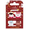 Инвизибабл Мини заколки-крабики для волос детские Cozy Snowy Friends, 4 шт (Invisibobble, Clipstar) фото 1
