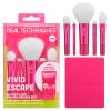 Реал Техникс Набор мини-кистей для макияжа Glow To Go Travel Set (Real Techniques, Vivid Escape) фото 1