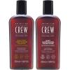 Американ Крю Программа Men базовый уход: шампунь 250 мл + кондиционер 250 мл (American Crew, Hair&Body) фото 3