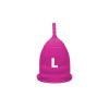 ЛилаКап Чаша менструальная "Практик", пурпурная L (LilaCup, Практик) фото 2