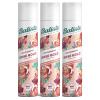 Батист Сухой шампунь для волос Rose Gold с ароматом розы, 3 х 200 мл (Batiste, Fragrance) фото 1