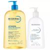 Биодерма Набор: очищающий гель Intensive 500 мл + масло для душа 1л (Bioderma, Atoderm) фото 1