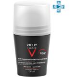 Шариковый дезодорант против избыточного потоотделения 72 часа, 50 мл (Vichy Homme)