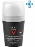 Дезодорант-шарик, 72 часа против избыточного потоотделения, 50 мл (Vichy Homme)