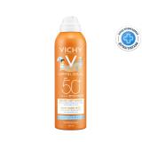 Детский солнцезащитный спрей-вуаль анти-песок для лица и тела SPF 50+, 200 мл (Capital Soleil)