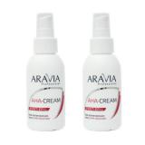 Aravia Professional Комплект Крем против вросших волос с АНА кислотами 2 шт х 100 мл (Spa Депиляция)