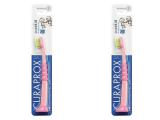 Набор: Детская зубная щетка "Куракид" от 0 до 4 лет, с гумированной ручкой, 2 шт (Детская продукция)