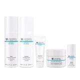 Набор "Увлажнение и восстановление жирной и проблемной кожи": очищающая эмульсия 200 мл + тоник 200 мл + маска 75 мл + крем 50 мл + гель для век 15 мл (Dry Skin)