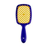 Щетка Super Brush The Original для волос, синяя с желтым, 20,3 x 8,5 x 3,1 см ()