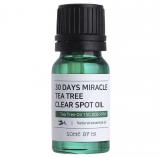 Масло с экстрактом чайного дерева для точечного применения Tea Tree Clear Spot Oil, 10 мл (AHA-BHA-PHA 30 Days Miracle)
