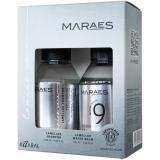 Набор для волос Travel Size: шампунь 100 мл + ламеллярная вода 100 мл (Maraes)