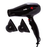 Фен Profile 2200 черный с ионизацией, 2 насадки, 2200 Вт (Фены)