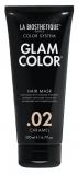 Тонирующая маска для волос Hair Mask .02 Caramel, 200 мл (Glam Color)