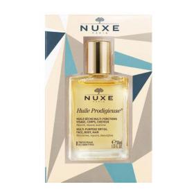 Nuxe Продижьёз Сухое масло для лица, тела и волос в подарочной упаковке 30 мл. фото