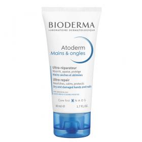 Bioderma Восстанавливающий крем для рук и ногтей, 50 мл. фото