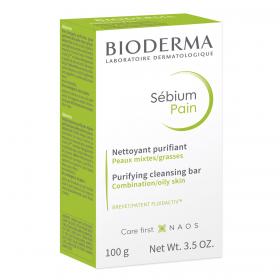 Bioderma Очищающее мыло для жирной и проблемной кожи, 100 г. фото