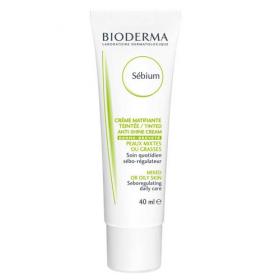 Bioderma Матирующая тональная эмульсия Себиум, 40 мл. фото