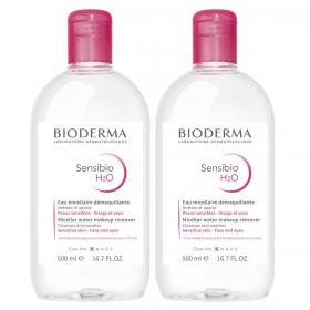 Bioderma Набор мицеллярная вода H2O, 2х500 мл. фото