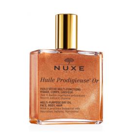 Nuxe Мерцающее золотое сухое масло для лица, тела и волос Huile Prodigieuse, 50 мл. фото