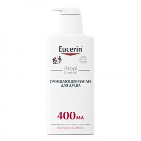 Eucerin Очищающее масло для душа и ванны для детей, 400 мл. фото