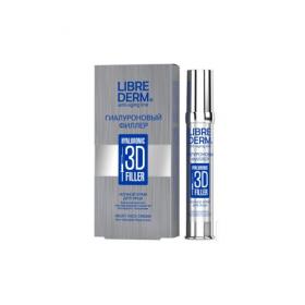 Librederm Гиалуроновый 3D филлер ночной крем для лица 30 мл. фото