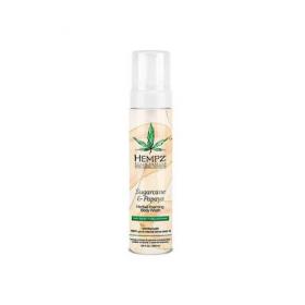Hempz Гель-мусс для душа Sugarcane  Papaya Herbal Foaming Body Wash, 250 мл. фото