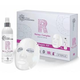Meso collagen Набор Renew Complex аппликаторы для лица, 5 шт  спрей, 150 мл. фото