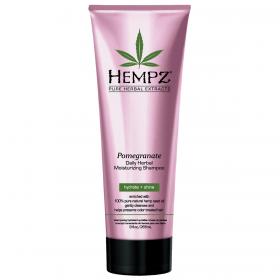 Hempz Шампунь легкой степени увлажнения с экстрактом граната Daily Herbal Moisturizing Pomegranate Shampoo, 265 мл. фото